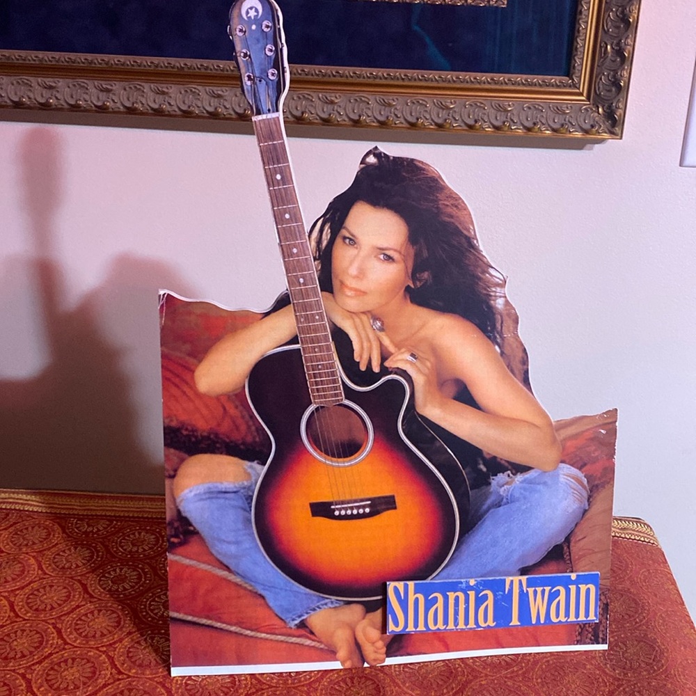 Shania Twain tabletop Standee Cardboard Display